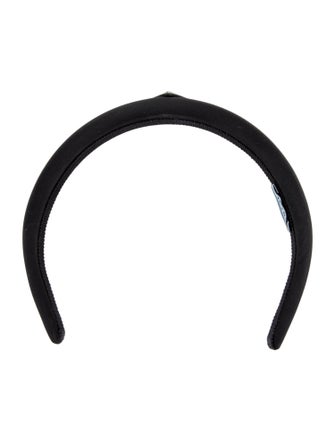Prada logo headband