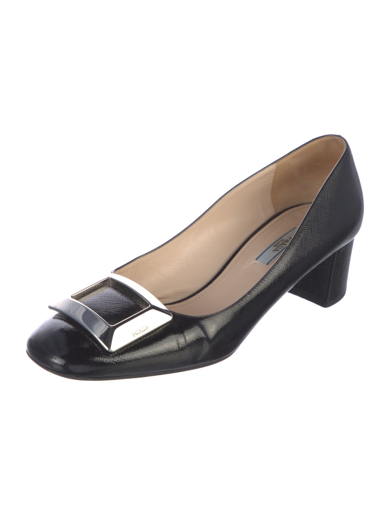 Prada Saffiano Leather Pumps