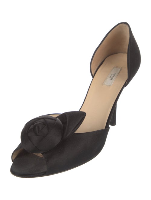 Prada Satin Sandals