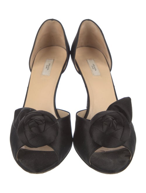 Prada Satin Sandals