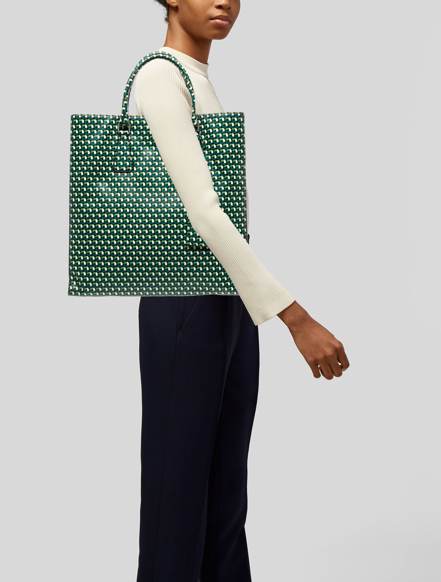 Prada Saffiano Lux Leather Tote