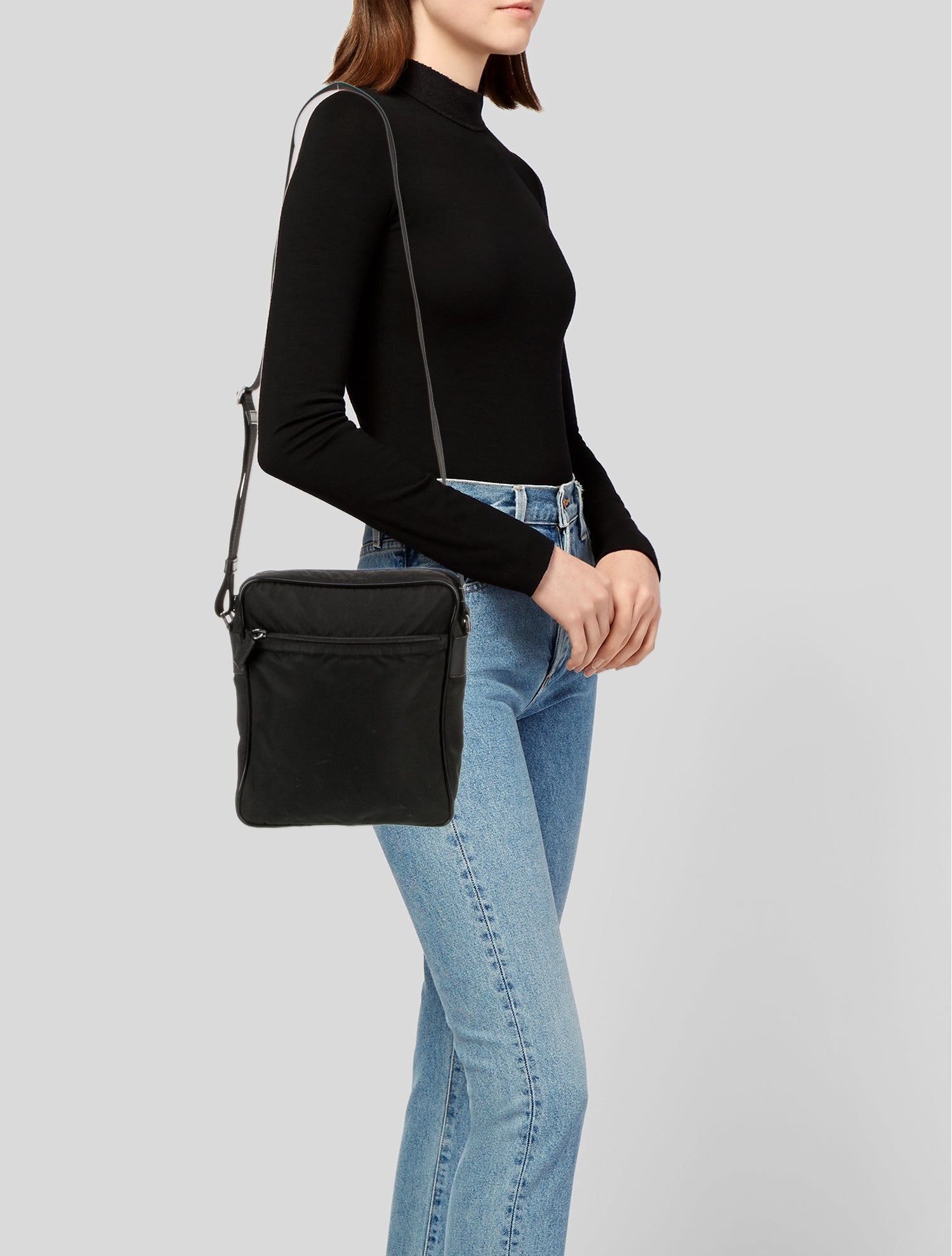 Prada Tessuto Messenger Bag