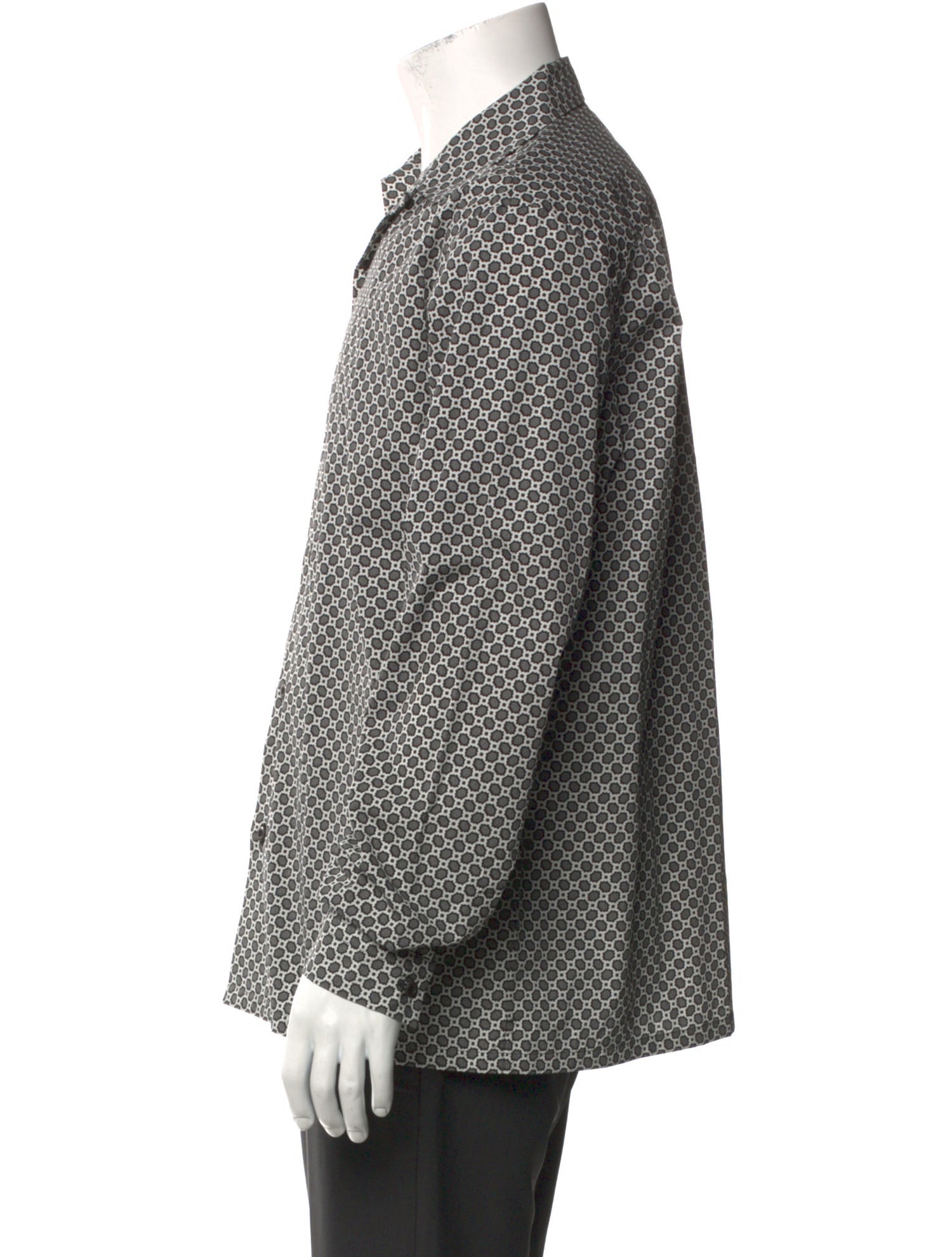 Prada 2023 Printed Dress Shirt