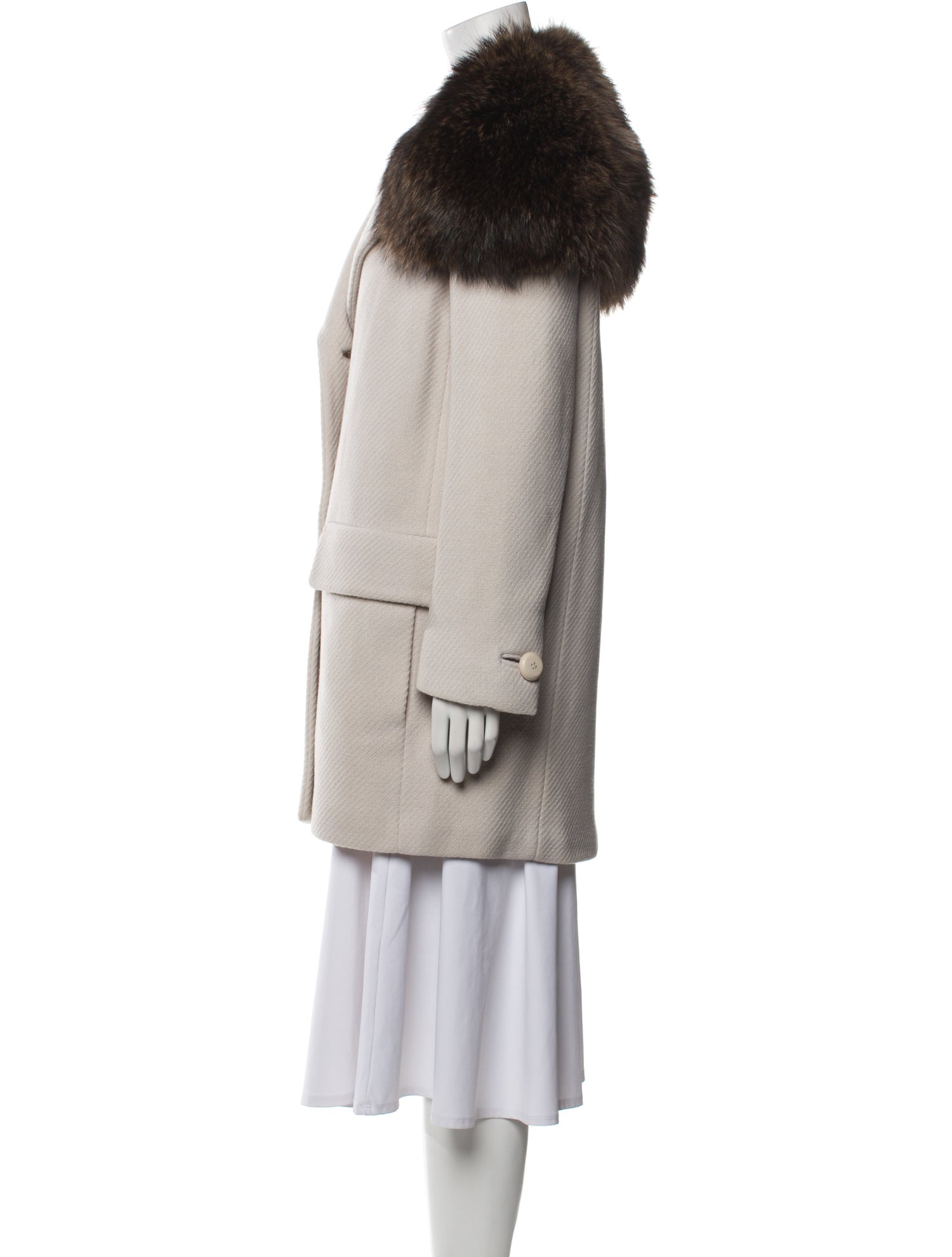 Prada 2011 Wool Fur Coat