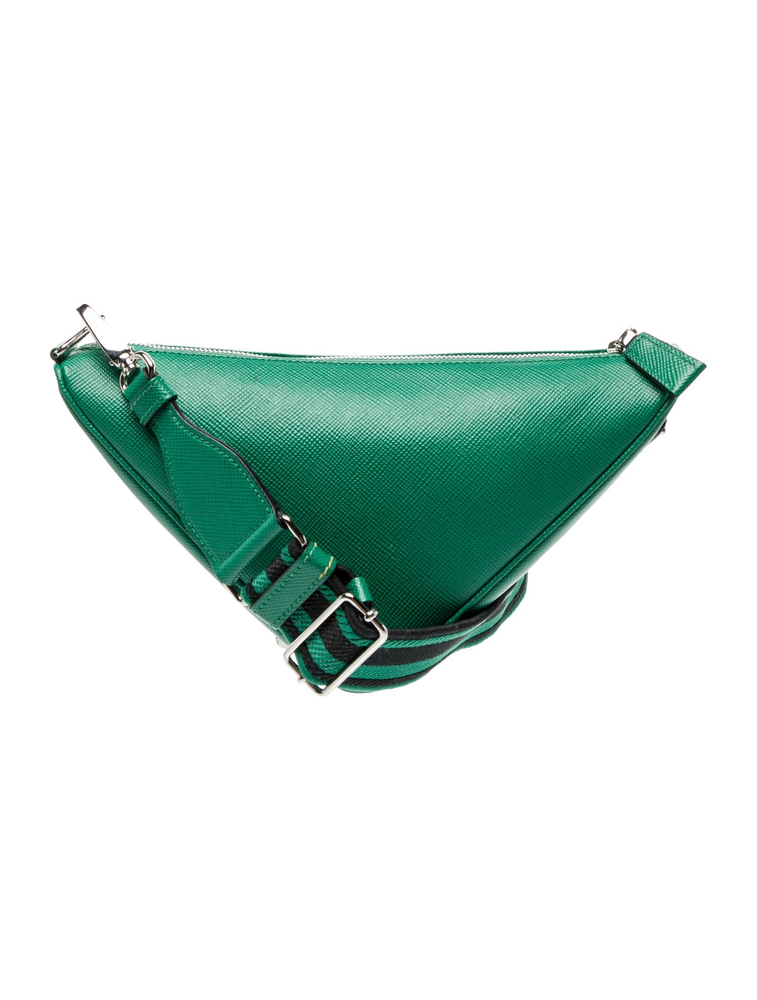 Prada Saffiano Lux Leather Triangle