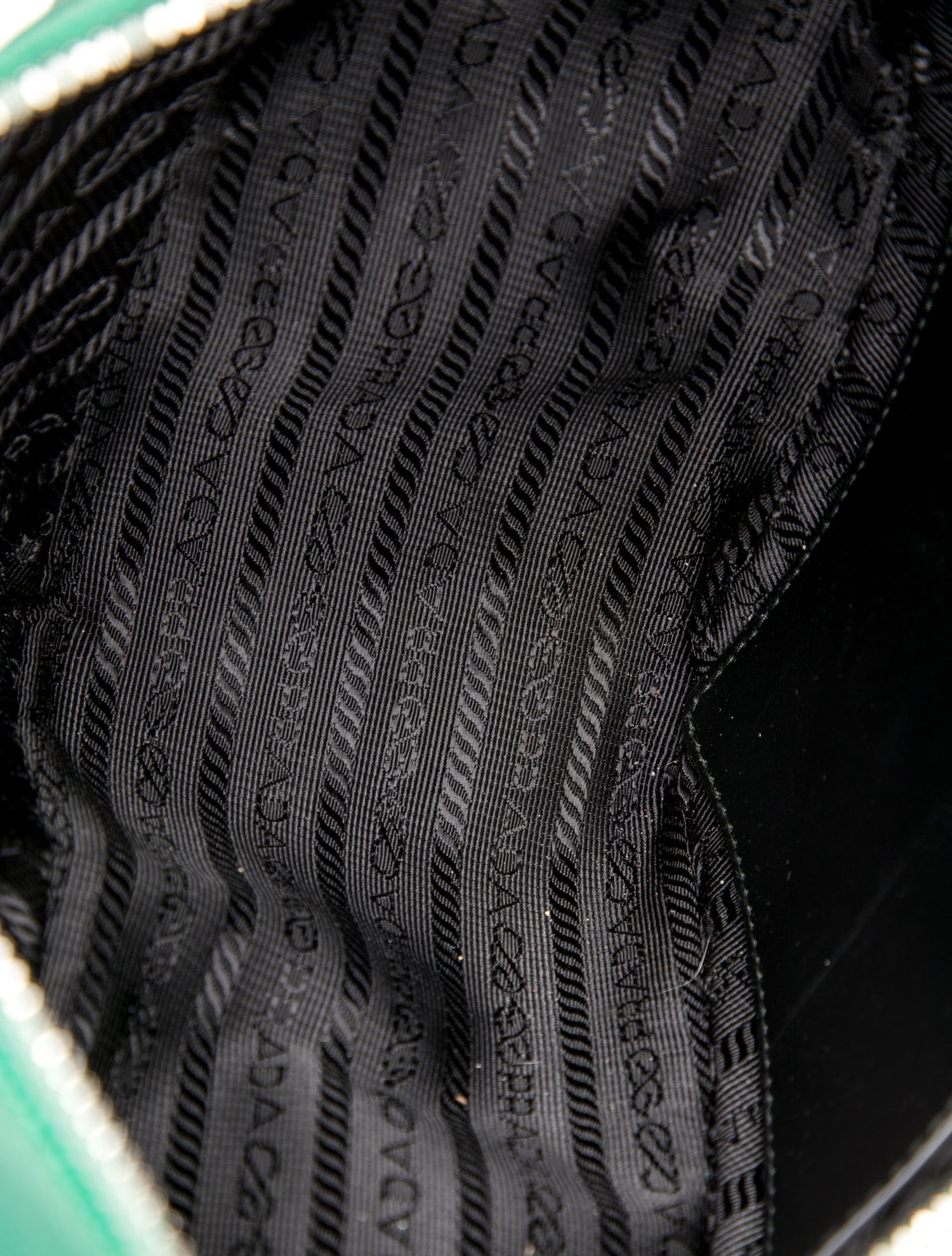 Prada Saffiano Lux Leather Triangle