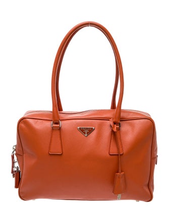Prada Saffiano Leather Bauletto