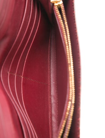 Prada Crocodile Continental Wallet