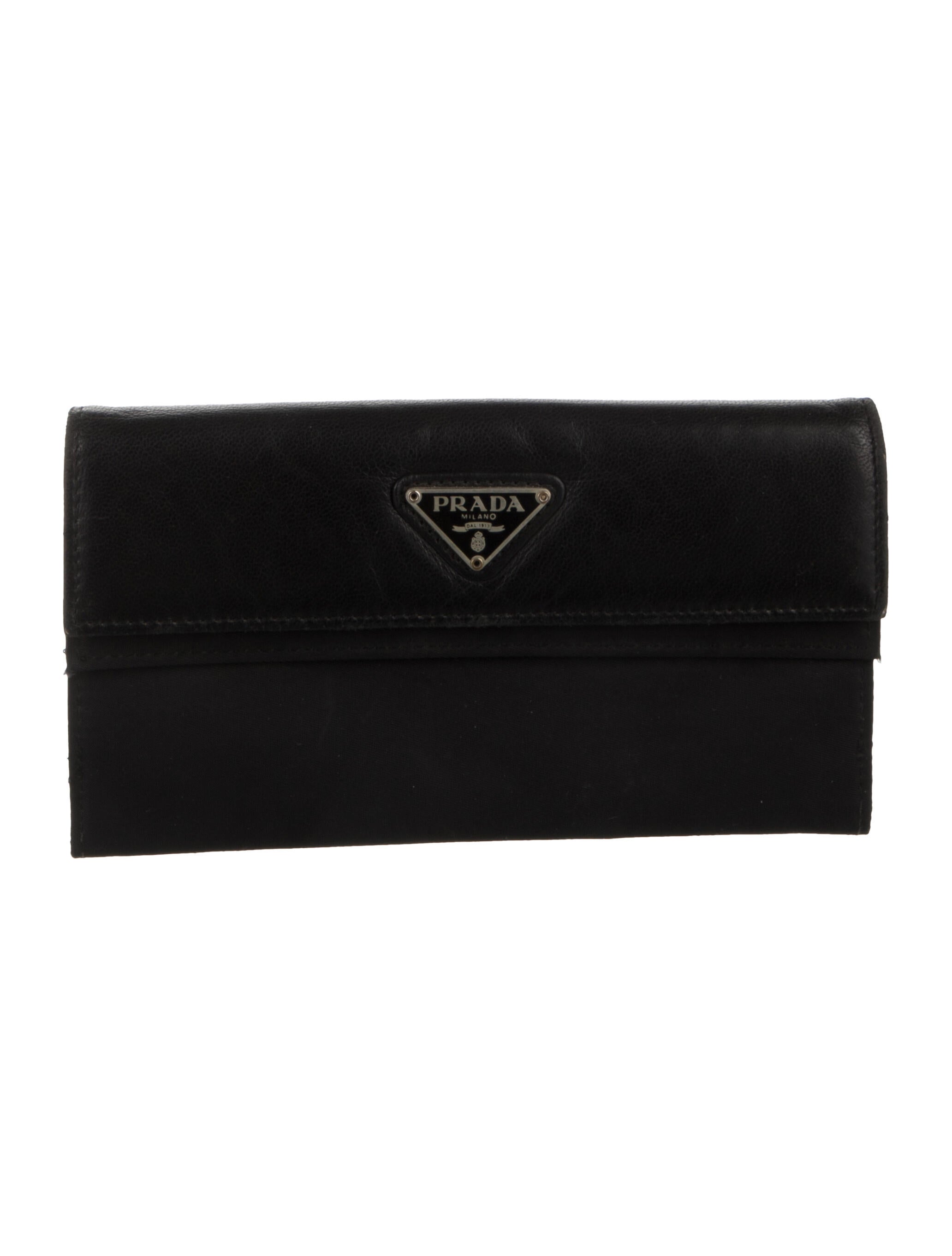 Prada Tessuto Trifold Wallet