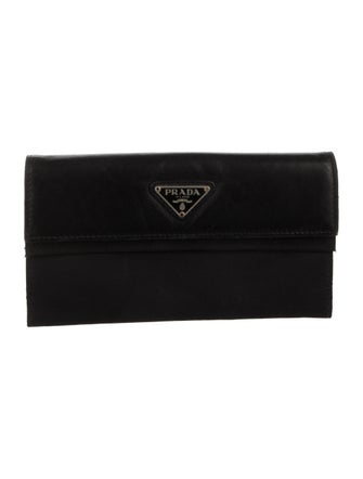Prada Tessuto Trifold Wallet