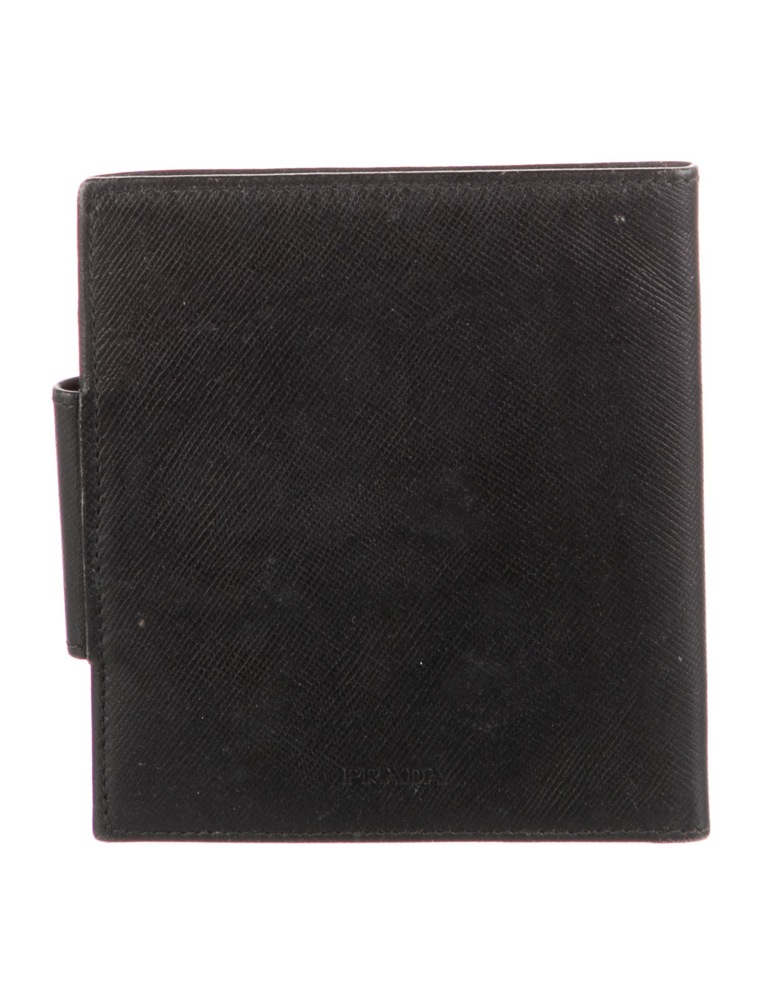 Prada Saffiano Cuir Leather French Purse