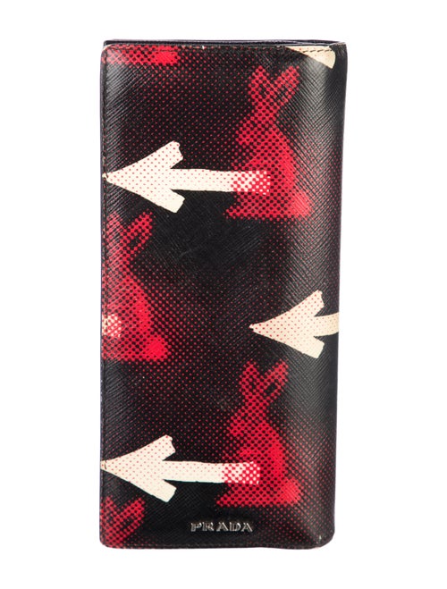 Prada Leather Continental Wallet