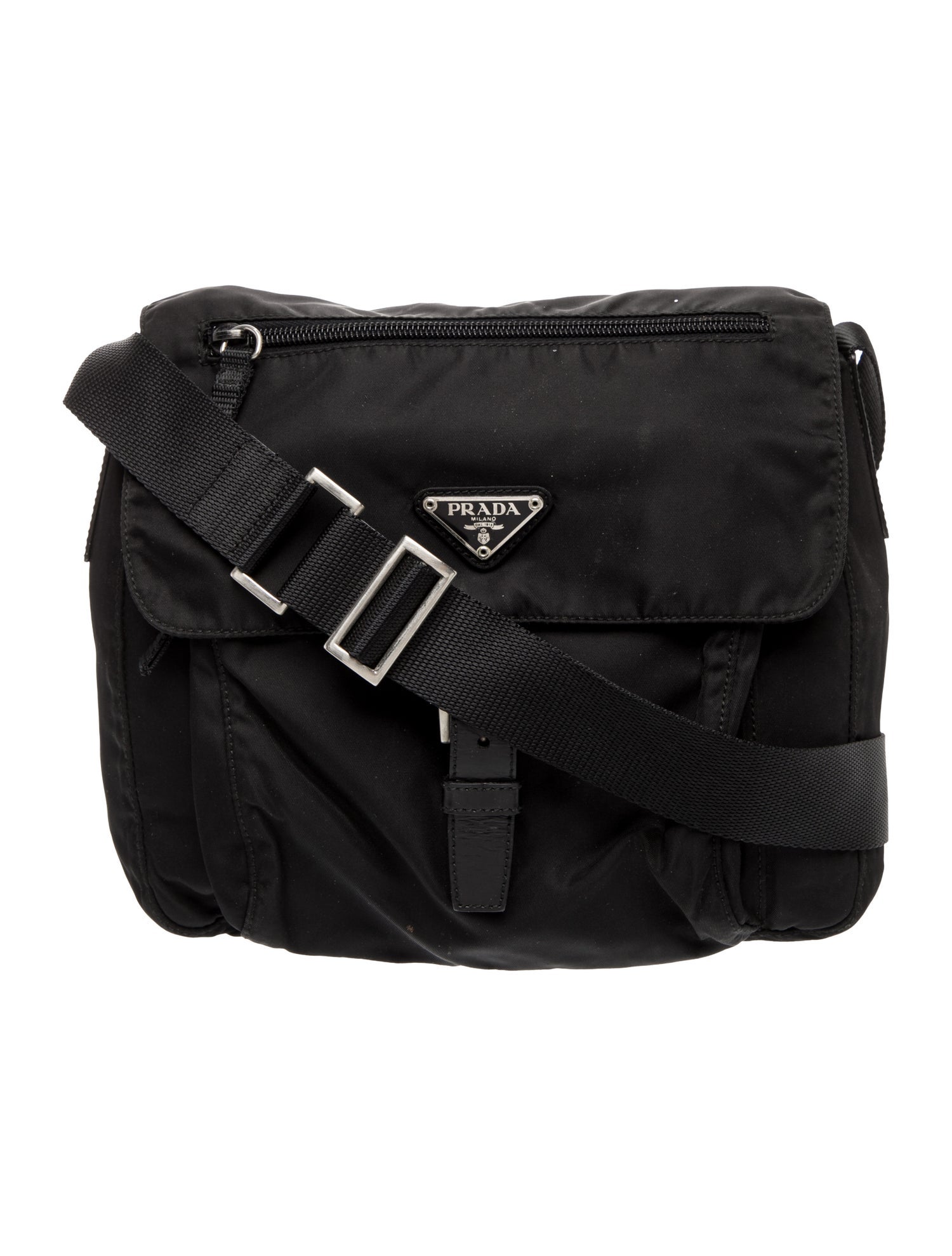 Prada Tessuto Nylon Shoulder Bag