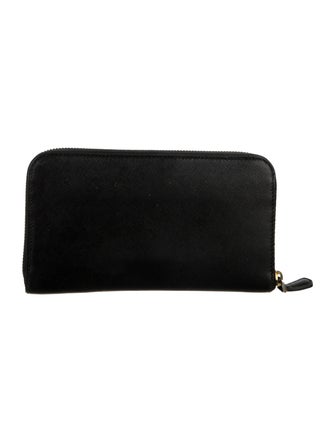Prada Saffiano Lux Leather Continental Wallet