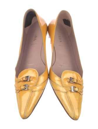 Prada Patent Leather Ballet Flats