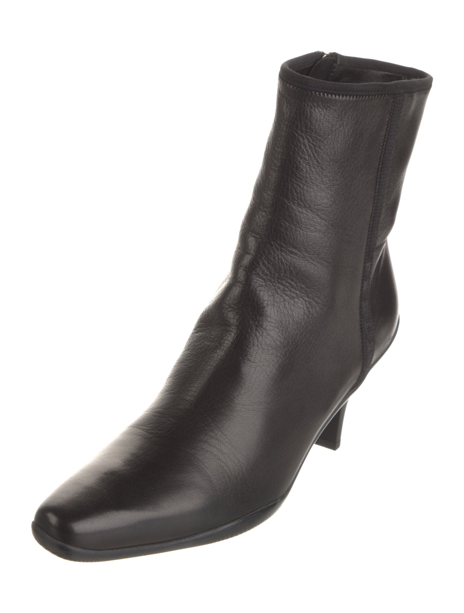 Prada Leather Sock Boots