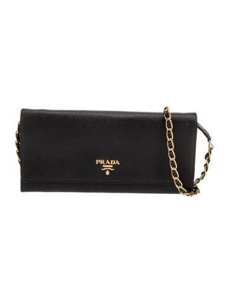 Prada Saffiano Leather Evening Bag