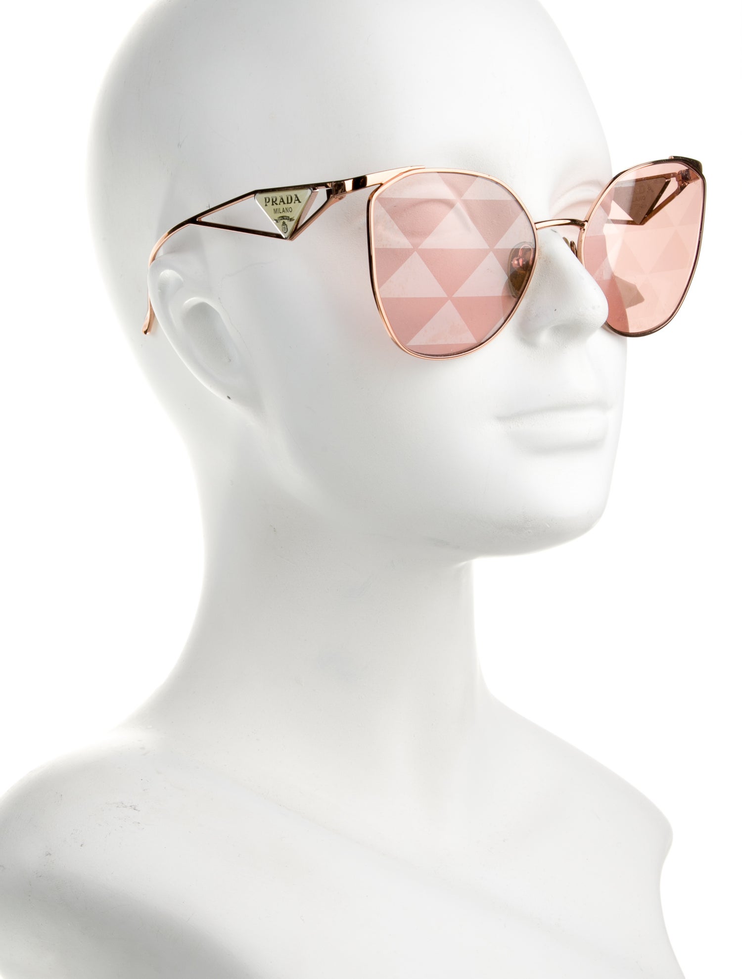 Prada Oversize Tinted Sunglasses