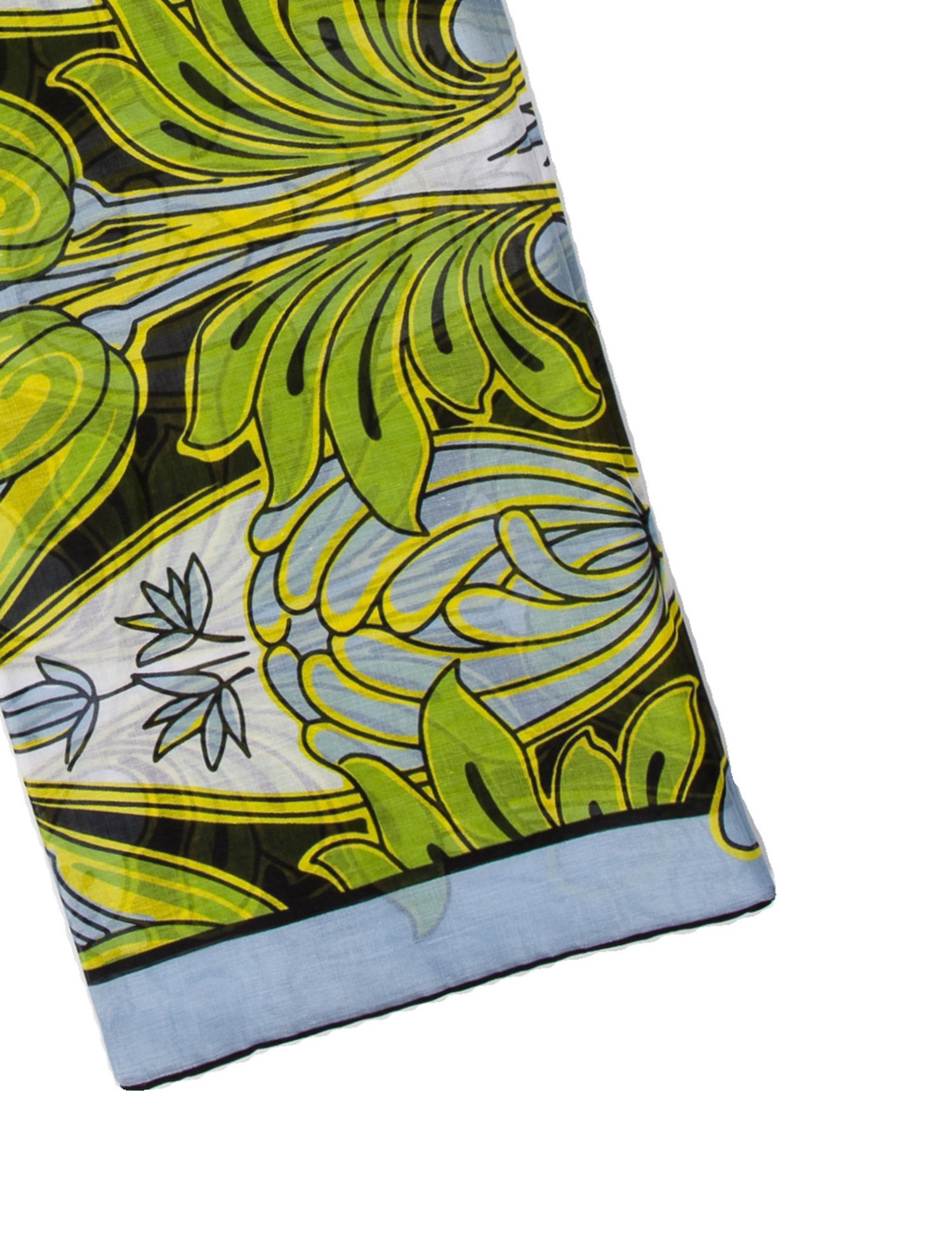 Prada Floral Print Scarf w/ Tags