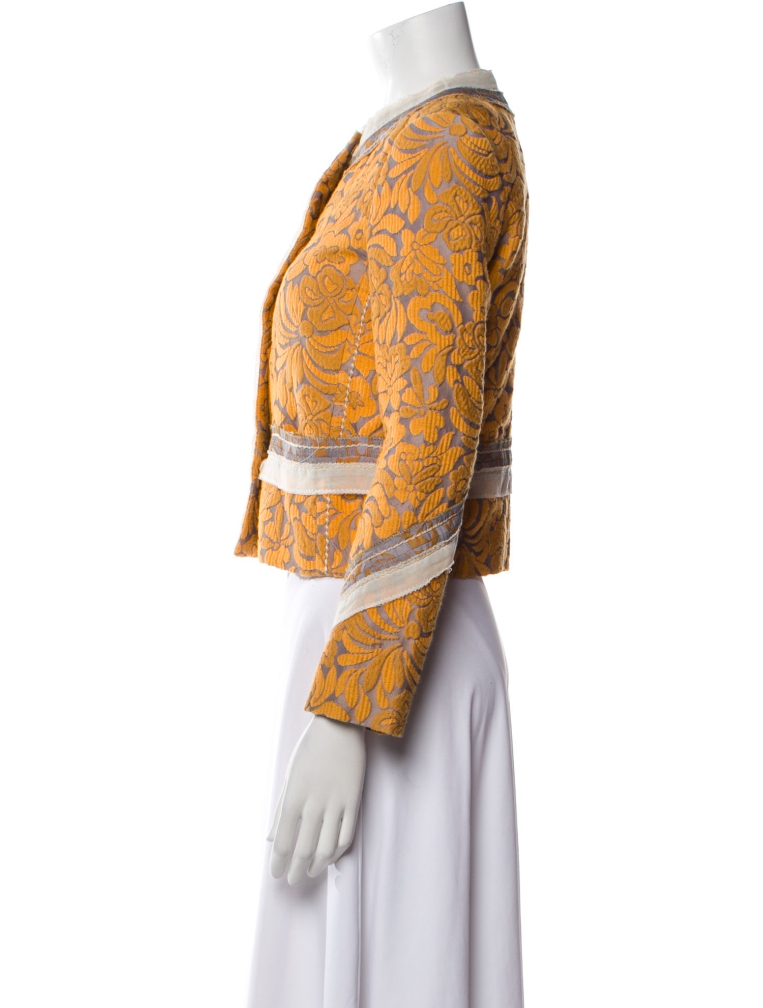 Prada 2015 Printed Evening Jacket