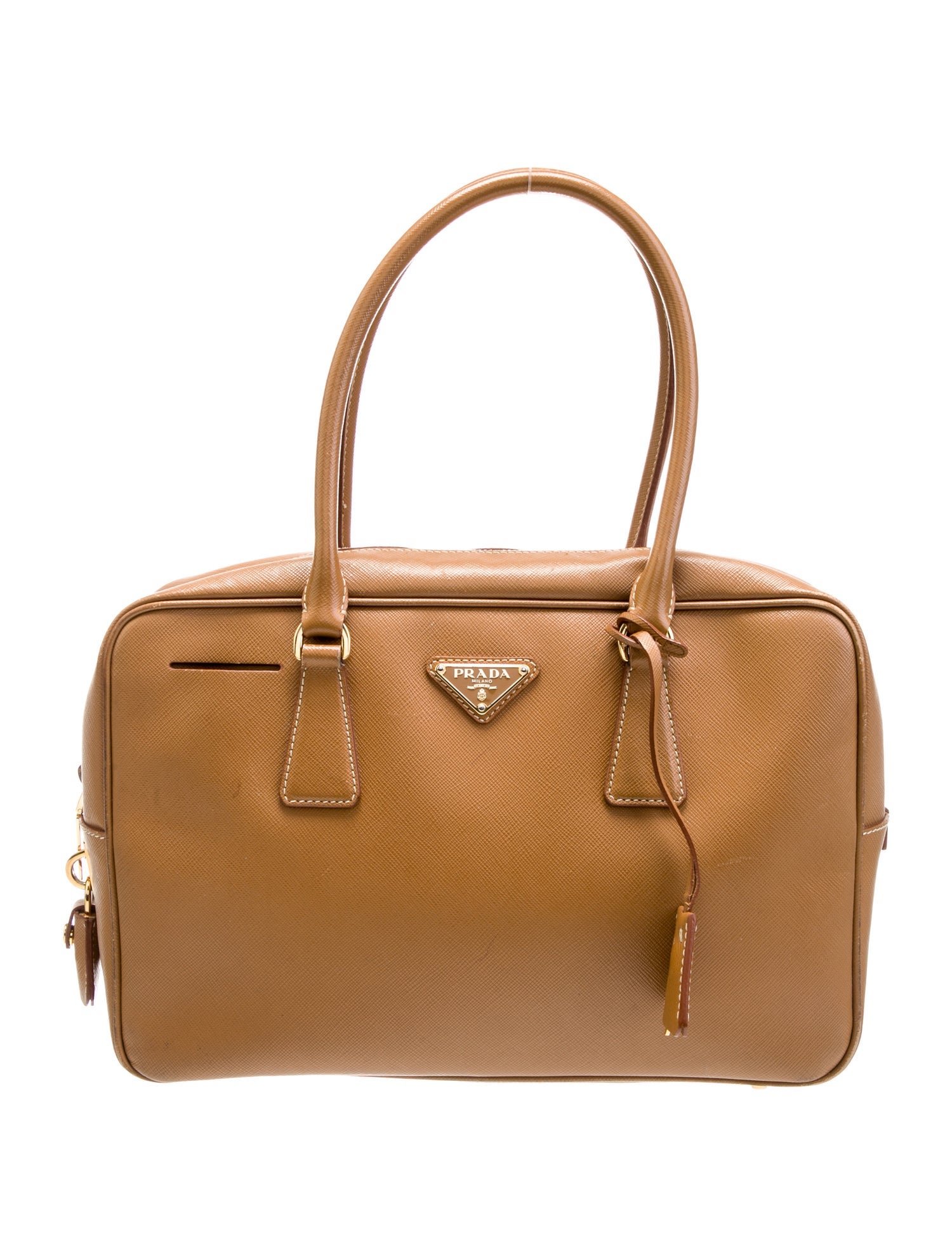 Prada Saffiano Leather Bauletto