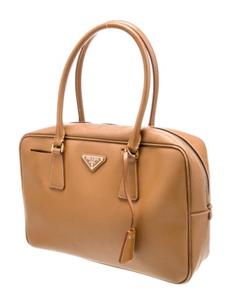 Prada Saffiano Leather Bauletto
