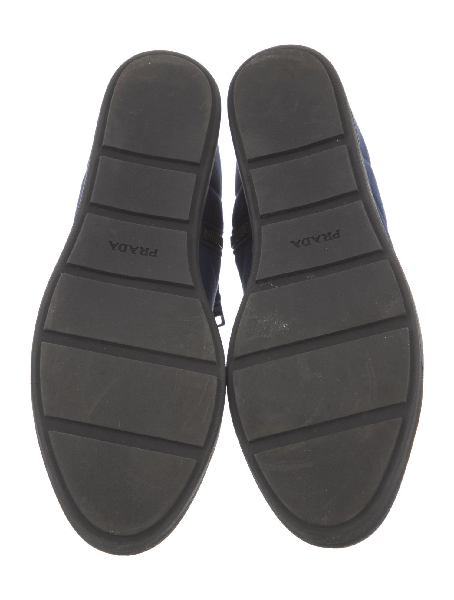 Prada Suede Lace-Up Boots