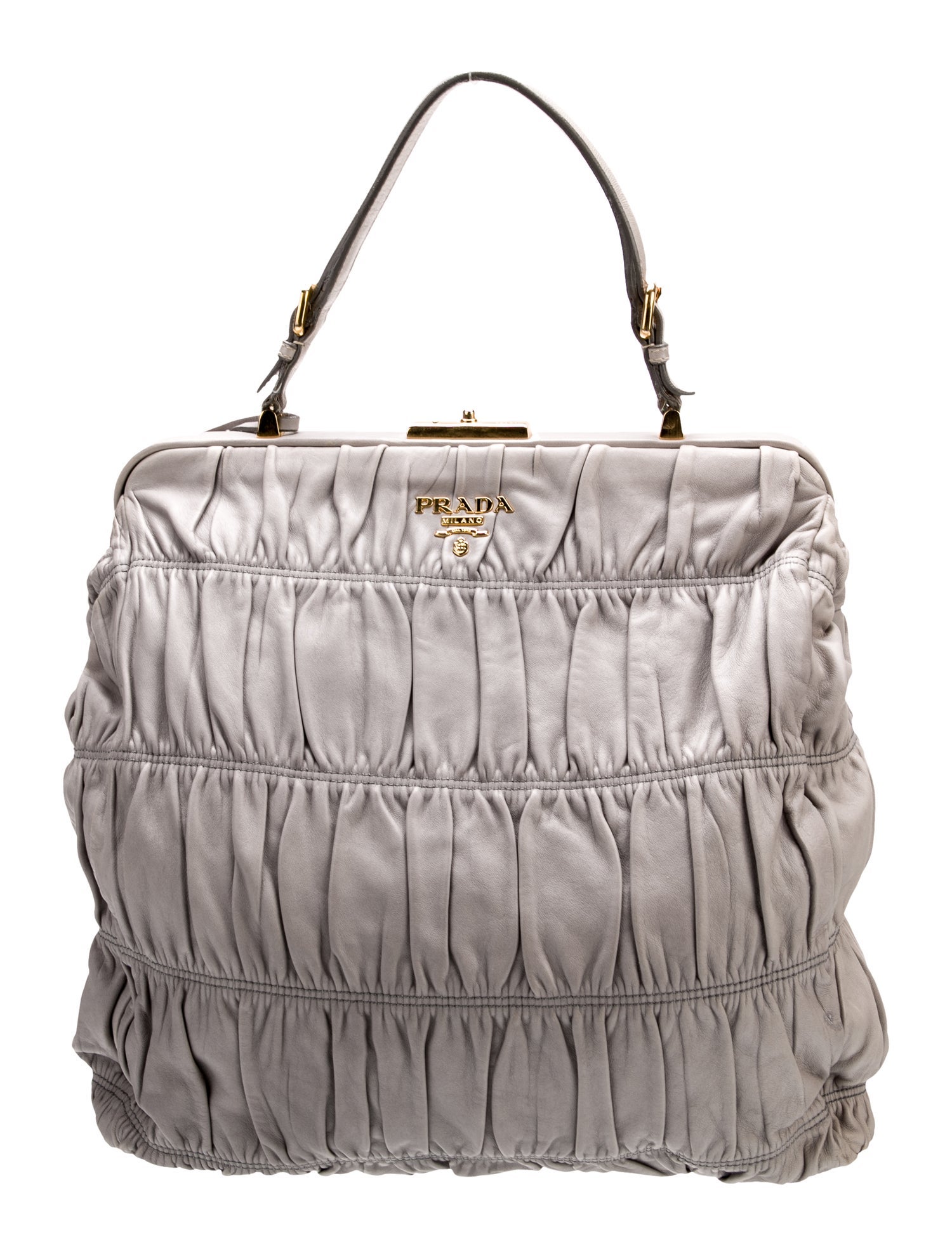 Prada Nappa Gaufre Leather Dressy New Look