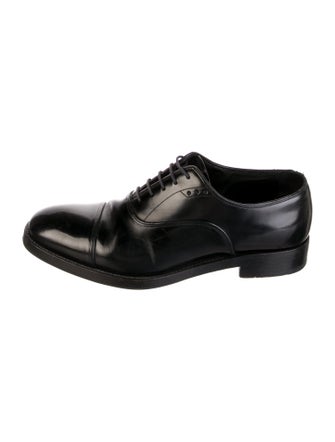 Prada Leather Oxfords