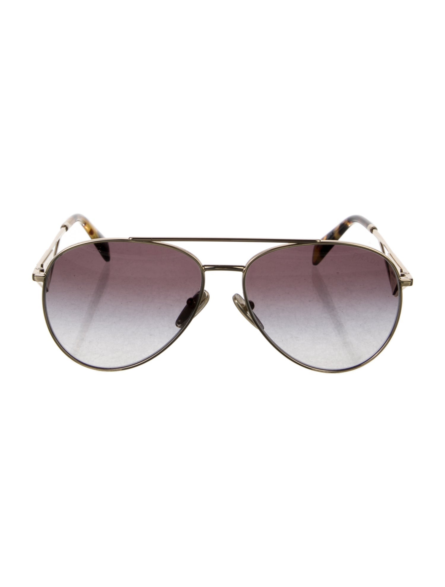 Prada Aviator Gradient Sunglasses