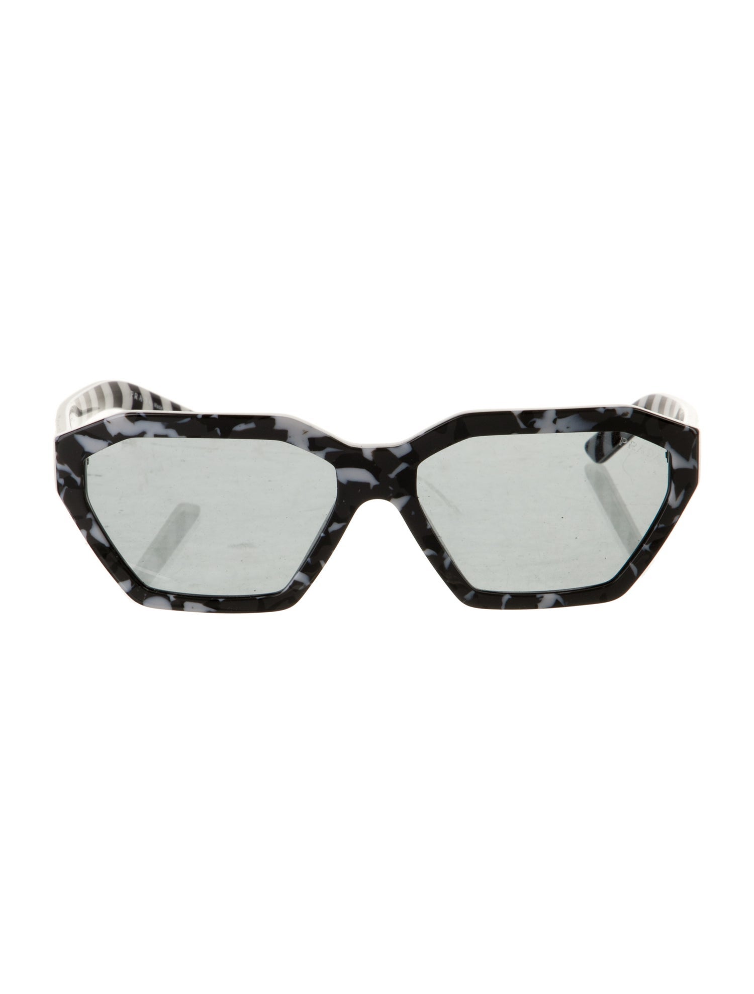 Prada Square Tinted Sunglasses