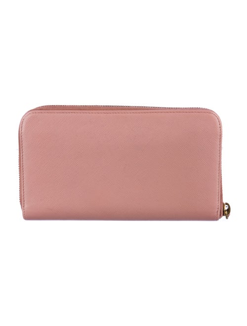 Prada Leather Continental Wallet