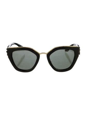 Prada Cat-Eye Tinted Sunglasses