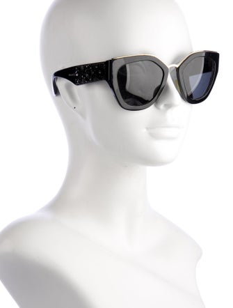 Prada Cat-Eye Tinted Sunglasses