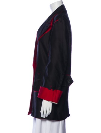 Prada 2018 Striped Peacoat