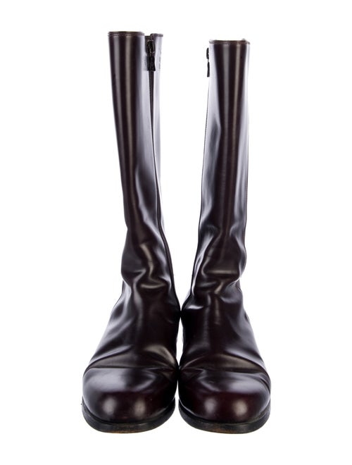 Prada Leather Riding Boots