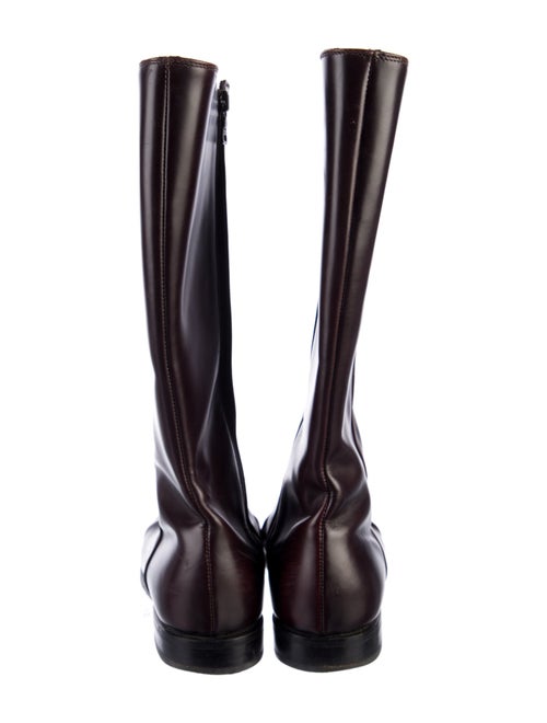 Prada Leather Riding Boots