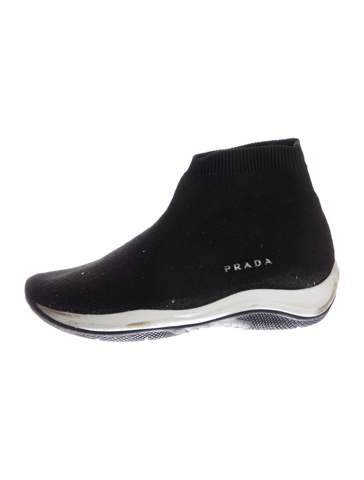 Prada Kids' High Top Sneakers