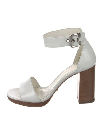 Prada Patent Leather Sandals