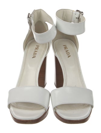 Prada Patent Leather Sandals