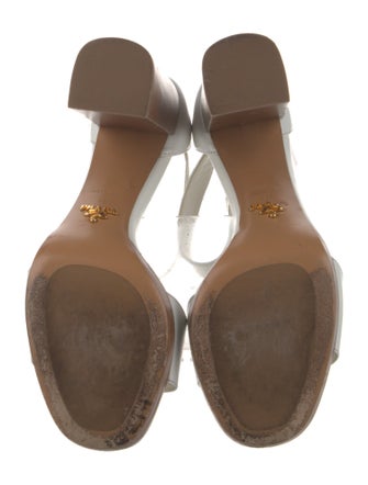 Prada Patent Leather Sandals