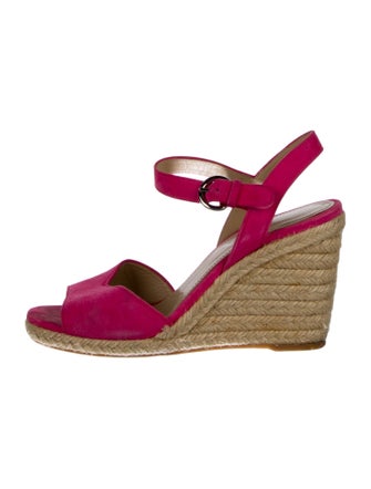 Prada Suede Braided Accents Espadrilles