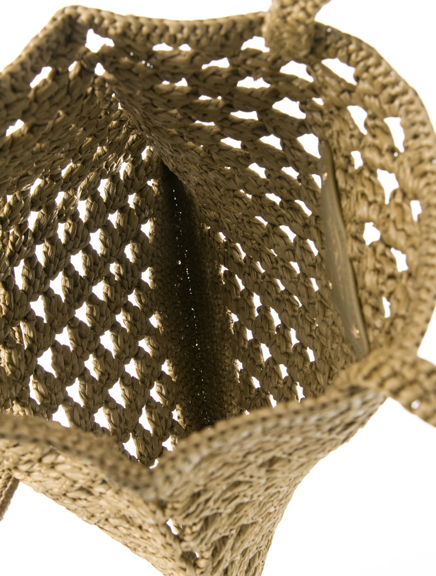 Prada Raffia Grass Shoulder Bag