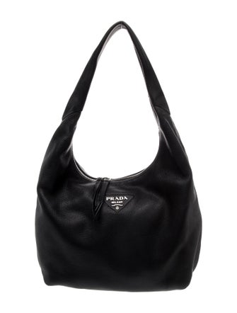 Prada Vitello Daino Leather Hobo