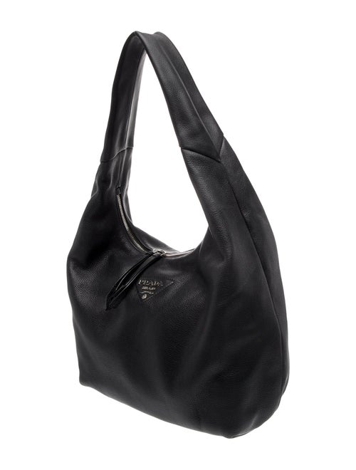 Prada Vitello Daino Leather Hobo