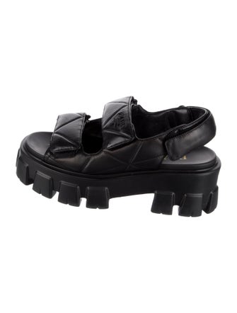 Prada Leather Slingback Sandals