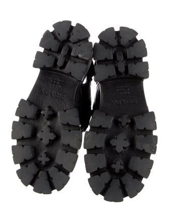 Prada Leather Slingback Sandals