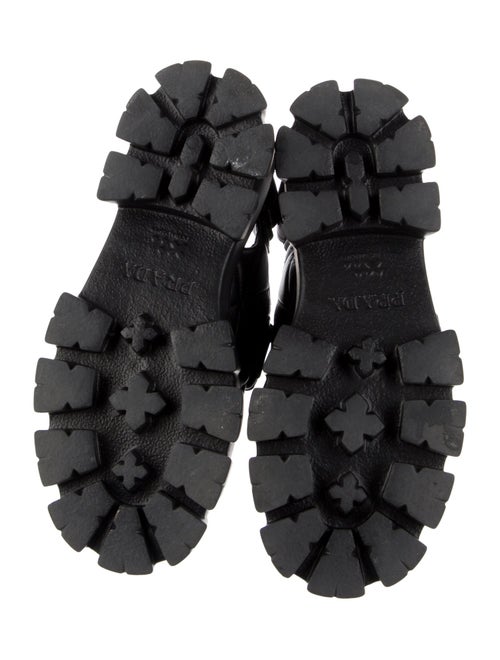 Prada Leather Slingback Sandals