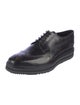 Prada Leather Lasercut Accents Brogues