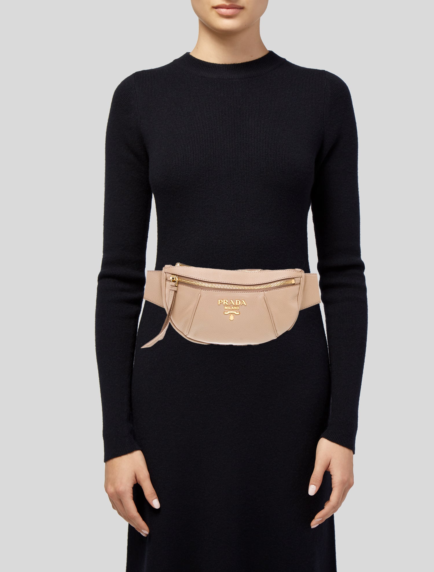 Prada Vitello Daino Leather Belt Bag